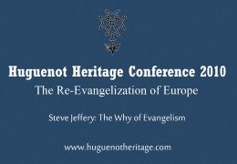 The Why of Evangelism | Steve Jeffery