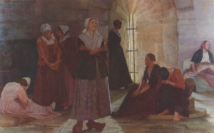 Marie Durand in the Tour de Constance prison
